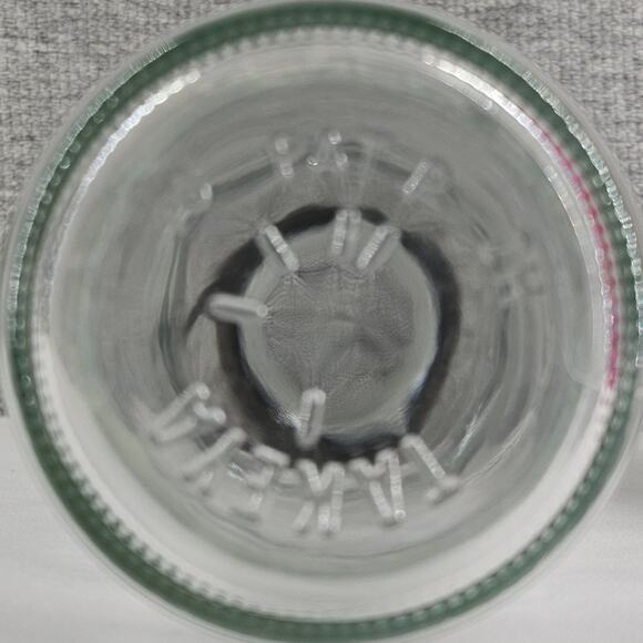 TAKEYA FUCHSIA CLEAR GLASS WATER BOTTLE 22OZ TWIST CAP SILICONE SLEEVE - Picture 5 of 7